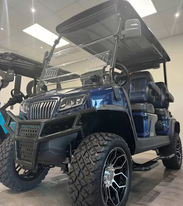 2025 Evolution D5 Maverick 4 Lithium Street Legal Golf Cart (Blue)